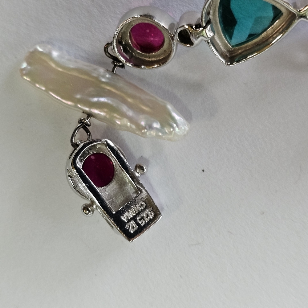 Genuine Ross Simons Bracelet in Sterling Silver. - Picture 5 of 7